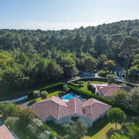 Familiale Avec Piscine Chauffee, Clim, 4 Chambres, Proche Golf Et Plages - Fr-1-319-565 ביסקארוס
