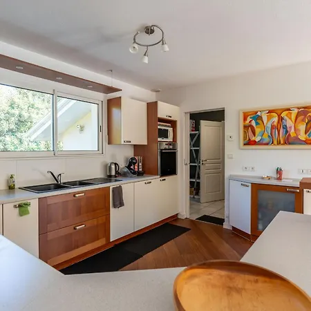 Βίλα Familiale Avec Piscine Chauffee, Clim, 4 Chambres, Proche Golf Et Plages - Fr-1-319-565
