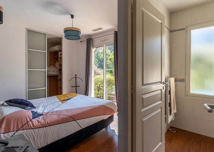 Willa Familiale Avec Piscine Chauffee, Clim, 4 Chambres, Proche Golf Et Plages - Fr-1-319-565 Biscarrosse